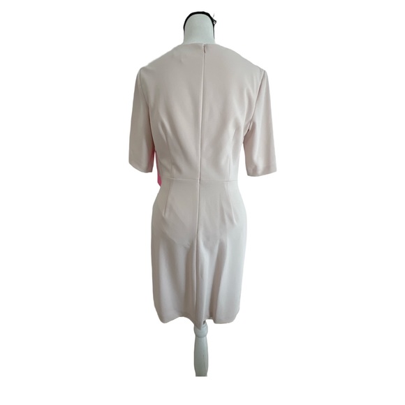 Betsey Johnson Size 8 Women’s Shift Dress. Pink Dress Short Sleeves NWT - Picture 2 of 15